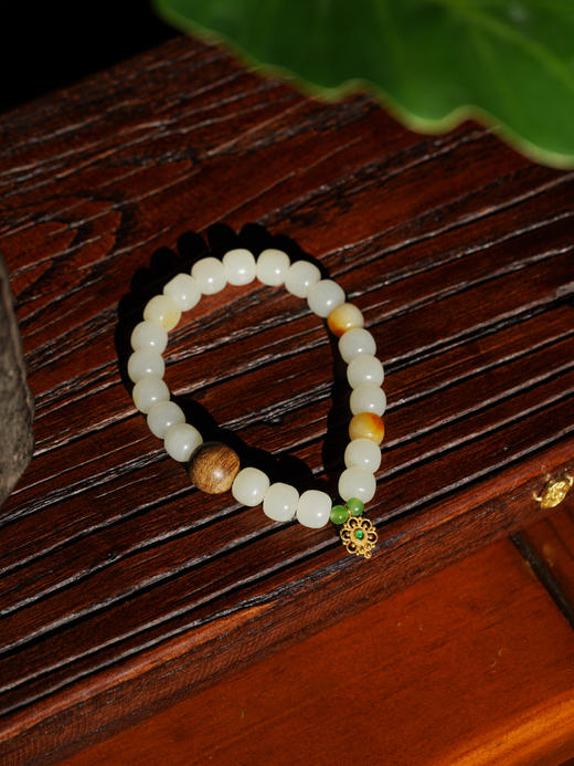 和田玉籽料手串 商品图0