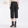 乔万尼新品挺括气质老钱风利落感百搭七分裤ED4F711 商品缩略图4