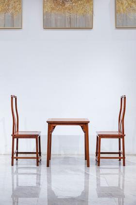 红桥红  家具严选  缅甸花梨(大果紫檀）  【休闲三件套】