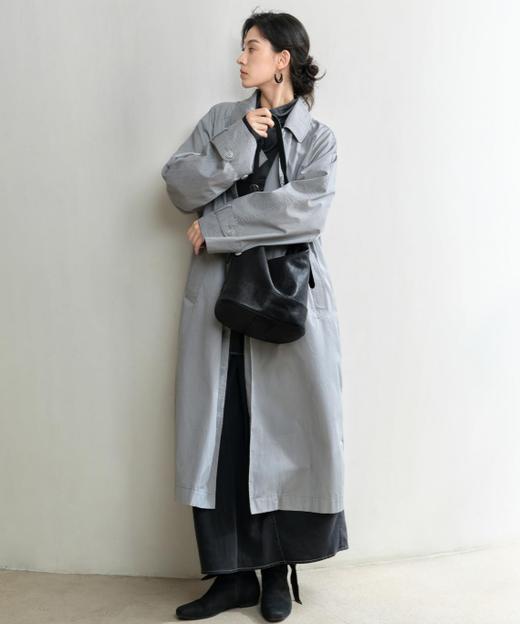 老米优品🎈代工厂直发！高端系列《裘真植鞣小山羊皮双耳水桶包托特包》单肩斜挎，文艺复古 大容量包包！ 商品图4