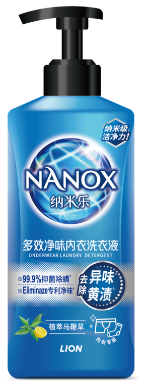 【临期品】Y40016 纳米乐多效净味内衣洗衣液 植萃马鞭草350g