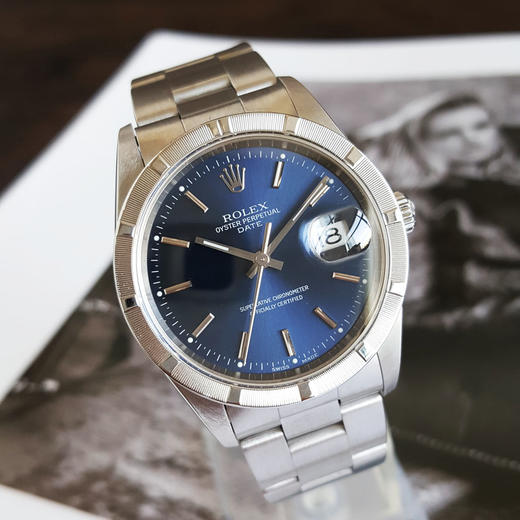 【95新】ROLEX 劳力士15210天文台认证自动机械机芯日期显示35MM（男款）日志型蚝式钢  120126NJS12 商品图4