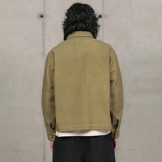 Story mfg 555 JACKET 男女中性款天然植物染色工装夹克外套 商品图2