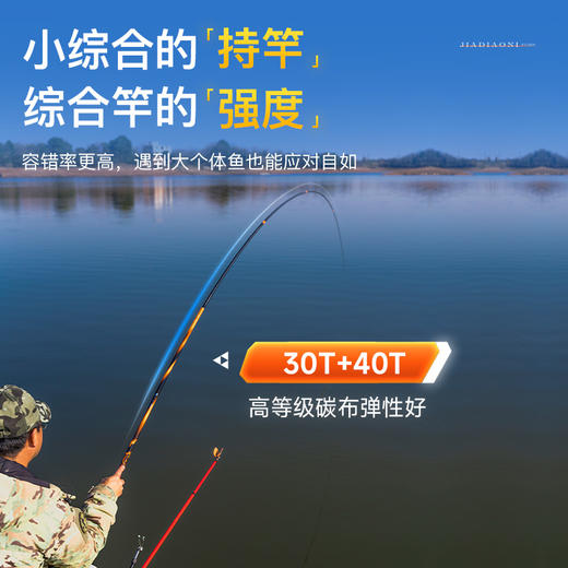 【2026新品】佳钓尼伏魔宗2.0轻量综合竿 商品图1