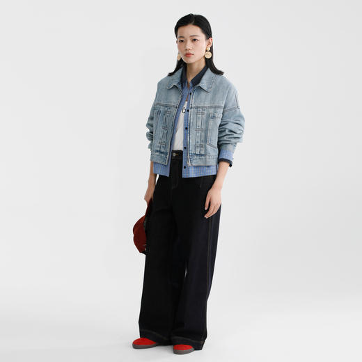 朵拉梵西牛仔外套F29A1136 商品图1