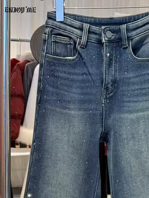 【门店同款】ENJOY冬季满天星加绒筒喇裤 169493074 商品图1