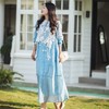 【林栖设计小店】手工炒色|苎麻绣花肌理宽松2026春新款优雅连衣裙两件套1961144 商品缩略图2