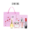 【送礼袋】Dior迪奥甜心爱恋礼盒四件套（真我5ml+甜心5ml+魅惑5ml+999口红1.5g ）一般贸易 商品缩略图0