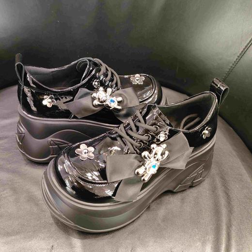 LFGJ15229时尚小熊绑带乐福鞋 商品图4