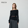PRICH女装 一字肩针织衫PRKWG1C01M 商品缩略图0