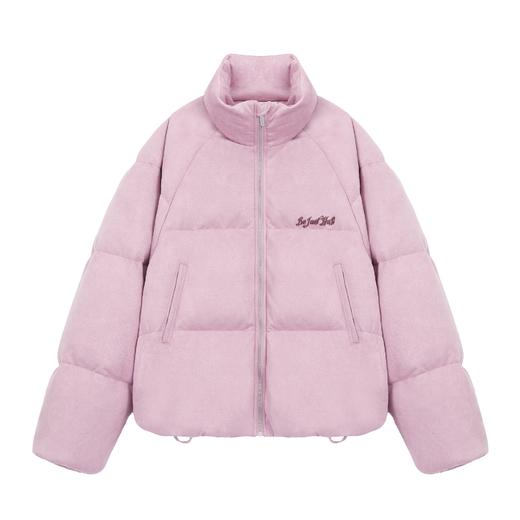 BJHG不计后果轻薄白鸭绒羽绒服男冬季加厚晕染宽松麂皮绒外套 商品图3