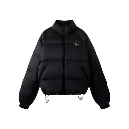 BJHG不计后果短款羽绒服男款冬季加厚2025新款90绒立领贴贴外套女 商品图3