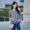 奢姿大码女装2025冬季时荷叶边圆领针织开衫胖妹妹气质减龄上衣9854691029 商品缩略图4