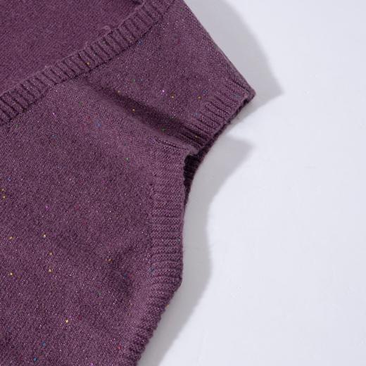 【5天左右发货】Grace&Glam 定制款星光闪闪珠片羊毛混纺马甲背心 商品图3