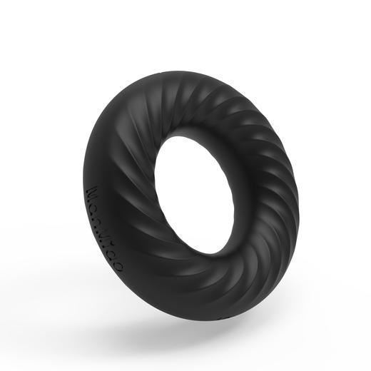 漫渺电动硅胶锁精环男用防射延时环阴茎持久夫妻共震动环跨境成人情趣用品 商品图7