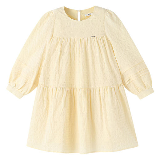 【实体店同款】女童长袖梭织连衣裙春季新款安奈儿童装AG613052 商品图6