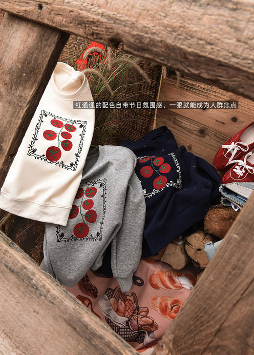 好事连连刺绣棉卫衣 商品图10