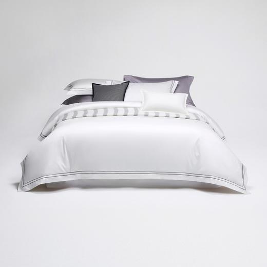 悦眠丝光床品四件套 RESONG日诵家居 床品床单被套被罩礼品 商品图0