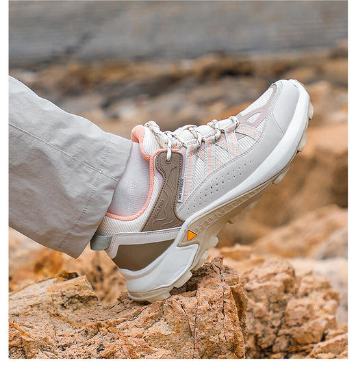 悍途秋冬新款网面透气户外登山鞋防滑耐磨城市户外徒步鞋 商品图10