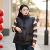 一周发货【90白鸭绒 羽绒马甲】无袖羽绒马夹马甲，💖贴心设计：腋下、下摆可以调节松紧，经典4格充绒，保暖防风，立领。拉链&暗扣双门襟。 商品缩略图0