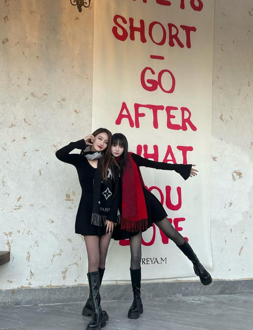 YP75-驴家经典款印花流苏围巾（DSX） 商品图5