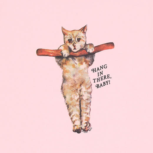 Story mfg GRATEFUL TEE SS 男女中性款英伦风小猫圆领短袖T恤 商品图2