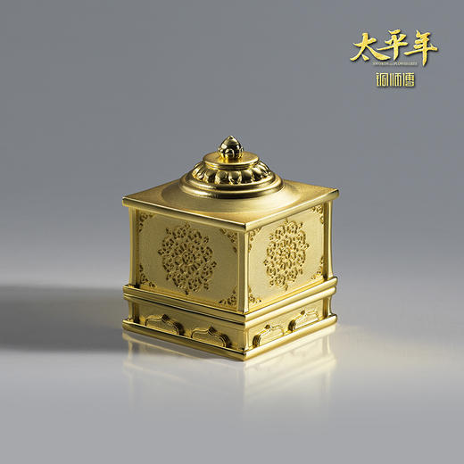 铜师傅 吴越王宝摆件《太平年》联名款 官方正版授权 玺印摆件 商品图2