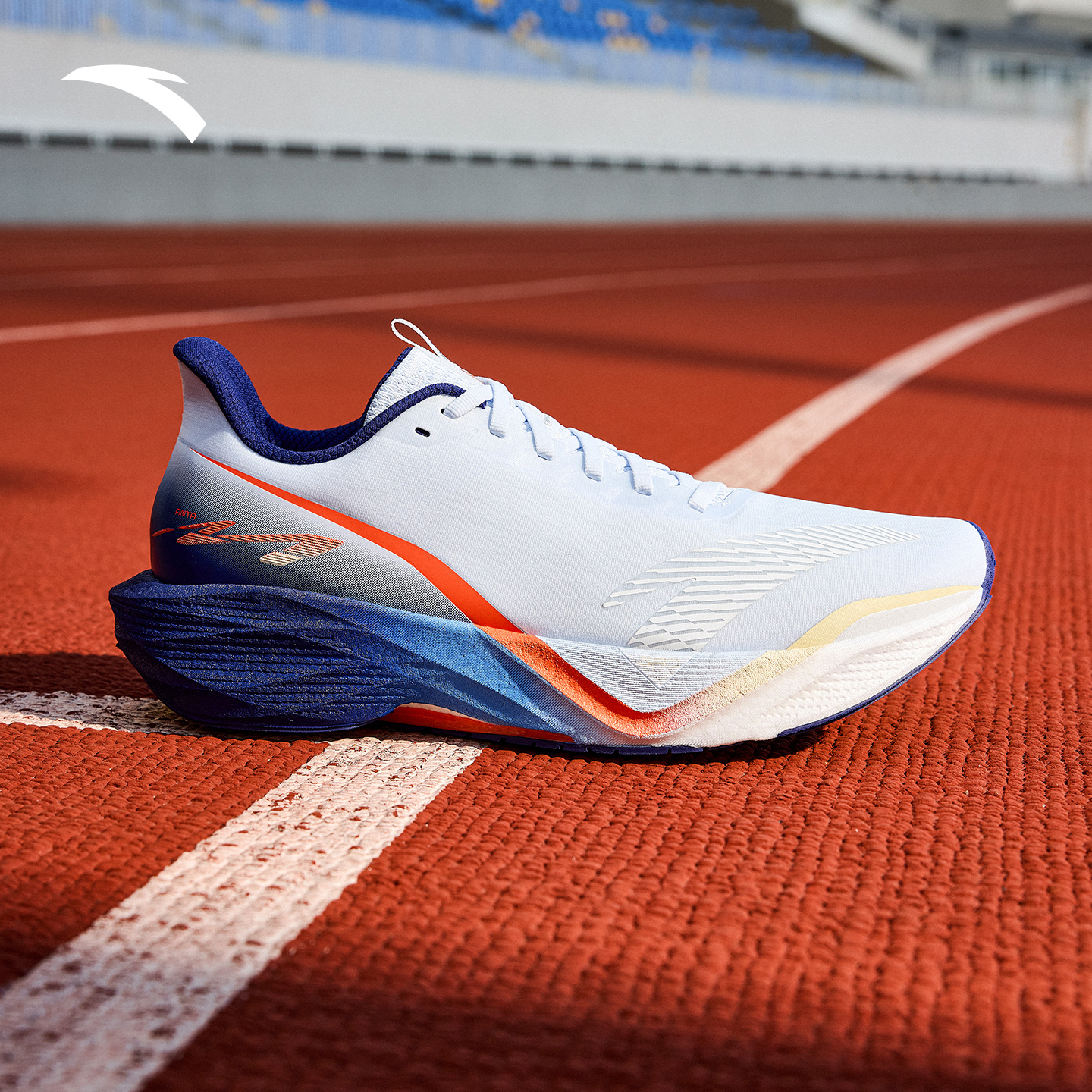 安踏马赫6代丨专业缓震跑步鞋男中考体测竞速训练运动鞋112615583