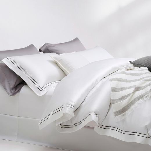 悦眠丝光床品四件套 RESONG日诵家居 床品床单被套被罩礼品 商品图5