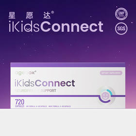 【直邮】agebox美国进口 iKids-Connect星愿达 行为发育改善 儿童营养素日夜 6个月用量