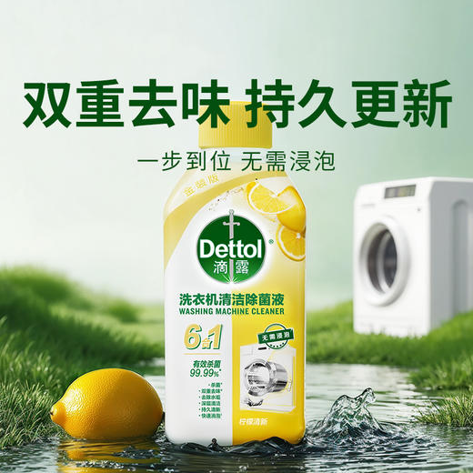 【滴露洗衣机除菌液】无需浸泡一步到位 双重祛味持久清新 商品图0