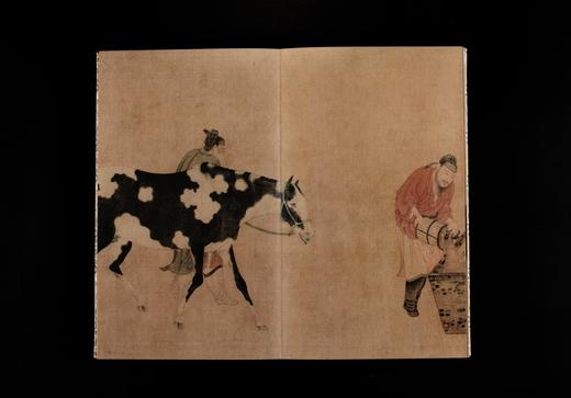 【新书推荐】《任仁发三马图卷·九马图卷》，10开，册页装，［元］任仁发 绘  金哲为 编著，西泠印社出版社2026年一版一印，定价298，售价228元。 商品图9