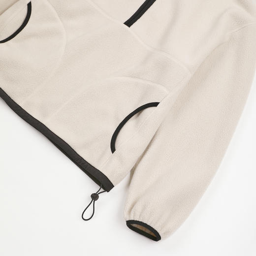 ROMI STUDIO“日式复古”云感半拉链摇粒绒宽松卫衣外套RWCAS87435 商品图3