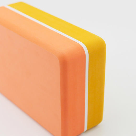 【昊达源选】瑜伽砖大号加重加密550克TPE发泡EVA泡沫圆弧品质瑜伽辅助砖 商品图2