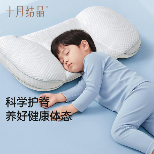 儿童分区枕护颈专用婴幼宝宝枕头4D科学护脊双面1-3-6岁 商品图0