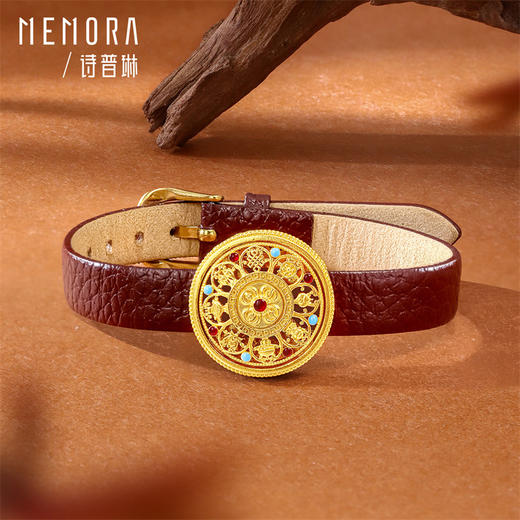 【新品首发】灵转八宝 黄金足金手链 成熟女性一款两带【按克计价黄金2】MEMORA诗普琳GB322001 商品图10