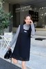 amadella 法式气质减龄撞色打底衫背心裙套装 22086 商品缩略图1