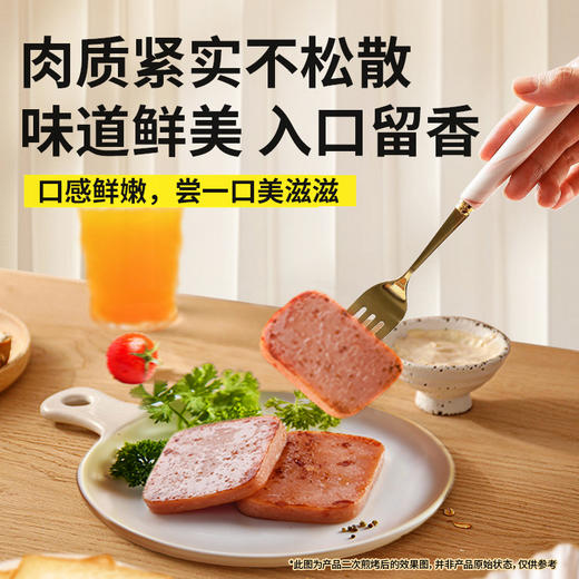 Herlanze宝贝易餐 减钠*黑猪午餐肉240克（40克*6） 商品图1
