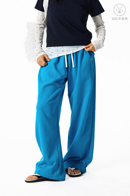CryingCenter萤石蓝高饱和休闲宽松直筒卫裤长裤跳舞裤哭喊中心 商品图4
