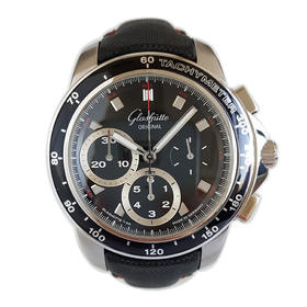 【95新】Glashütte Original 格拉苏蒂1-39-31-43-03-03自动机械机芯计时42MM（男款）SPORT EVOLUTION系列精钢 090126NJS28