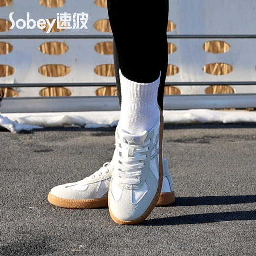 满199享中筒袜【奥莱线下同款】Sobey速波 超轻德训鞋【脚感舒爽 复古时尚】 商品图7