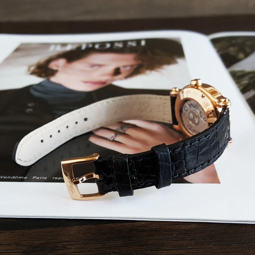 【95新】CHOPARD 萧邦274893-5012自动机械机芯30MM（女款）HAPPY SPORT系列 18K玫瑰金；镶嵌原厂钻石表圈 070126TJ03 商品图6