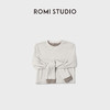 ROMI STUDIO“双面两穿”19.5μm超细羊毛撞色长袖T恤 RWDSSU1550 商品缩略图4