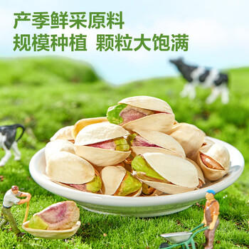 良品铺子开心果每日坚果干果孕妇儿童零食休闲食品小吃98g 商品图1