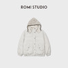 ROMI STUDIO90白鹅绒蓬松轻盈一手长廓形连帽羽绒外套RWCWWG5706 商品缩略图0