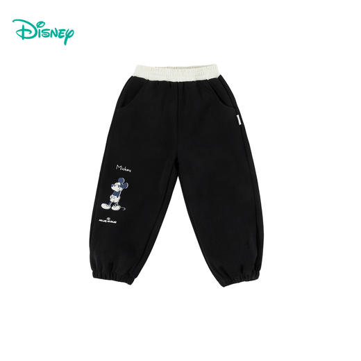 迪士尼（Disney）男童裤子春秋新款儿童时髦运动长裤小童户外休闲耐磨卫裤ZD1FK024 商品图8