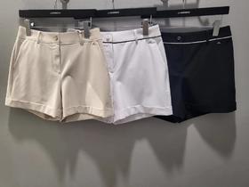 JL家新款女士翻边短裤来了！韩版高尔夫系列，很百搭的简约运动休闲短裤 🩳！这个夏天一直能穿到秋天，配长袜学院风拉🈵️！