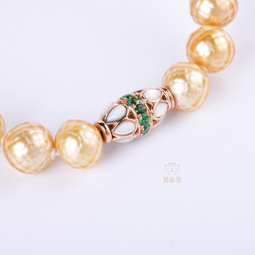 【金色年华】刻面金珠项链ZZ2504081 商品图5