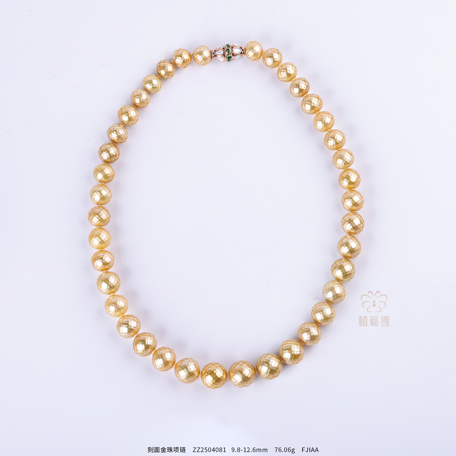 【金色年华】刻面金珠项链ZZ2504081