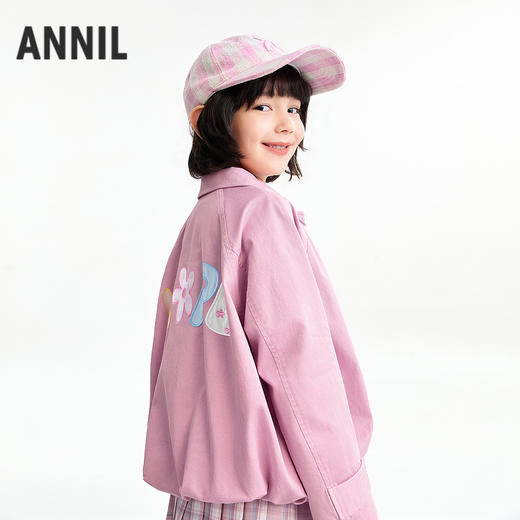 【实体店同款】女童夹克外套春季新款安奈儿童装AG615108 商品图2